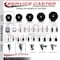 Service Caster 3'' Phenolic Swivel 3/4'' Expanding Stem Caster Set 2 Total Lock Brakes, 4PK SCC-EXTTL20S314-PHR-2-S-2-34 - alternate 5